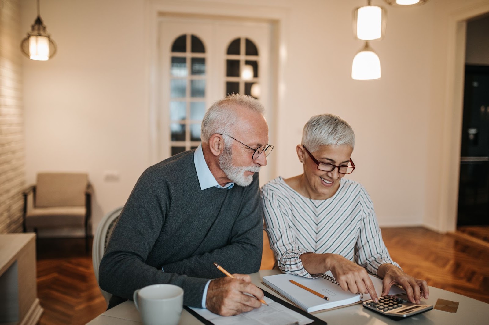 Couple looking at Retirement Investing